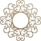 Ekena Millwork Reims Wood Fretwork Pierced Ceiling Medallion, Hickory, 18"OD x 6 7/8"ID x 3/8"T CMWP18X18X0375REHI - alternate 1